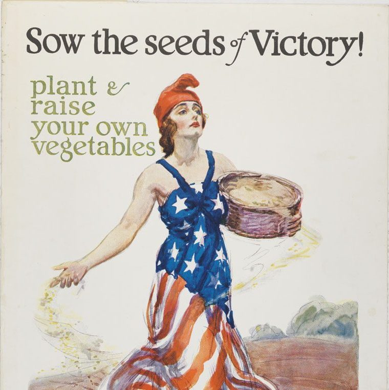 Every victory garden starts with a seed. Sow the seeds of your victory garden. Plant food with purpose and sustain your sanity. Your health is in your hands.
